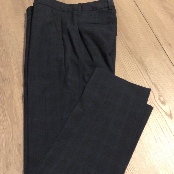 Blue checkered pants - Picture 1 of 6